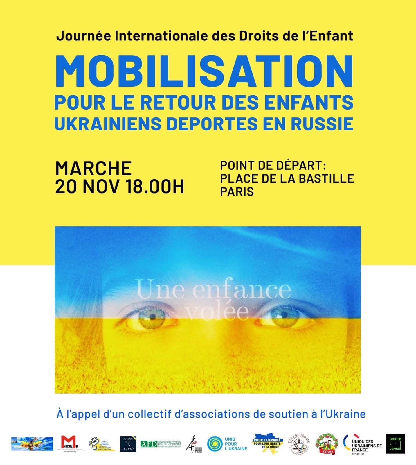 Journée Internationale Des Droits De Lenfant Mobilisation Générale Pour Le Retour Des Enfants 0626